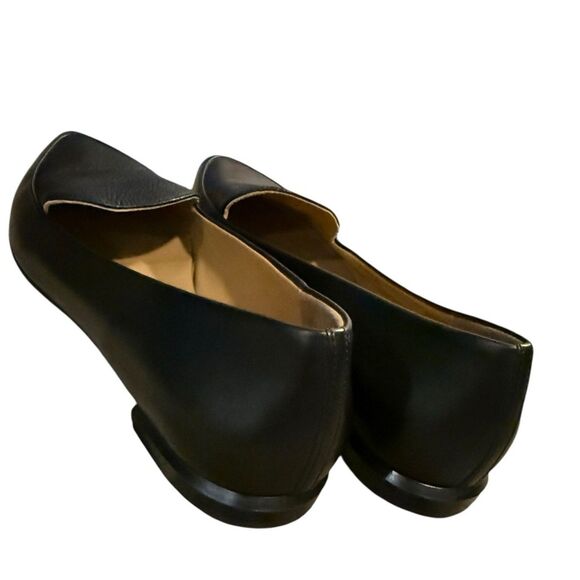 Everlane modern point flats Blk Leather 10.5 business casual dress shoes classy - Picture 8 of 8